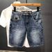 Men's Slim Fit Straight Leg Stretch Denim Shorts New Summer Style American High Street Versatile Five Point_mkmklike.com