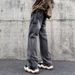 Nordmann American Retro Yellow Mud Workwear Jeans For Men Spring Design Sense Niche High Street Trendy Brand Flared Pants_mkmklike.com