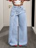 Women's Trendy Designer Jeans - Versatile Casual Denim Pants With Modern Fit For Everyday Outings_mkmklike.com
