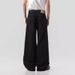 Men's Dark Hip Hop Street Style Flared Jeans Thorn Embroidered Loose Straight Leg Pants High Street Fashion_mkmklike.com