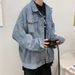 Men's Denim Men's Autumn Loose Korean Version, , Super Popular, Versatile, Brand Jacket, Trendy_mkmklike.com
