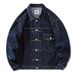 Men's Denim Jacket Vintage Workwear Style Streetwear Casual Coat For Spring & Autumn_mkmklike.com
