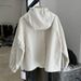 2026 Spring Windproof Casual Versatile Women's Jacket, Loose Fit, Fashionable Design, Trendy Commuting Coat With Tag_mkmklike.com