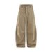 Men's Pleated Wide-Leg Cargo Pants – Streetwear Essential, 98% Cotton & Stretch, Oversized Fit (Black/Khaki/Gray, S-XL)_mkmklike.com