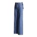 Women's Clothing Fashionable And Elegant Jeans For Women Spring New Bow Stitching Design Slim Fit High Waist Straight Pants_mkmklike.com