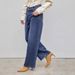 Women's Clothing Retro Blue Jeans For Women Casual Straight Leg Design Autumn Fashion Women's Denim Jeans_mkmklike.com