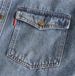 Men's Clothing Men's Retro Trendy Washed Distressed Denim Long Sleeved Shirt Casual Workwear Style Youth Jacket_mkmklike.com