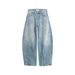 Lightning Bolt Rhinestone Denim Pants – 90s Grunge Reconstruction Wide-Leg Jeans With Deconstructed Stitching & Vintage Wash (Unisex, S-XL)_mkmklike.com