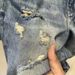 Men's Clothing Summer Distressed Denim Shorts For Men Loose Fit Retro Style Trendy Versatile Casual Five-Point Pants_mkmklike.com