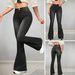 Women's Summer Flared Denim Pants Trendy Elegant Versatile for Commuters 2026 in Stock_mkmklike.com