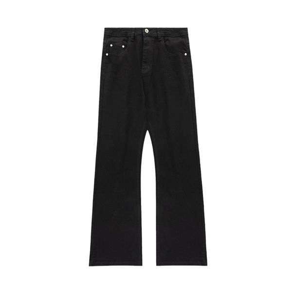 Men's Black Bootcut Jeans – Stretch Denim With CleanFit Design (S-XXL)Men's Clothing_mkmklike.com