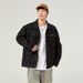 Denim Jacket, Men's Collar Versatile Long Sleeved Jacket, Youth Slim Fit Trendy Brand Print_mkmklike.com