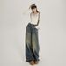 YC&American Retro High-waisted Loose Wide-leg Versatile Autumn And Winter Straight Jeans For Women Trendy&long Pants_mkmklike.com