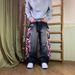 Unisex High Street Printed Denim Jeans Vibe Mopping Trousers Casual Cotton Office Lady Spring/Autumn_mkmklike.com