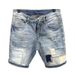 Straight Male Denim Shorts Ripped Jorts Distressed Retro Baggy Men's Short Jeans Pants Fitted Designer Y2k With Vintage 28-36 Size_mkmklike.com