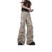 Men's Clothing Retro Damaged Raw Edge Casual Trousers Heavy Industrial Denim High Street Cool_mkmklike.com