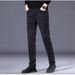 Men's Stretch Denim Jeans Classic Straight Leg Comfort Fit Trousers For Casual Daily Wear_mkmklike.com