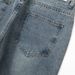 American Street Style Washed Vintage Small Straight-Leg Jeans For Men Hip-Hop Personality Tapered Design Loose Casual_mkmklike.com