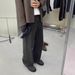 Vintage Washed Gray Black Jeans – Men’s Relaxed Straight Fit, Retro Denim For Everyday Wear_mkmklike.com