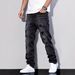 Men's Casual Slim Fit Skinny Jeans Distressed Patched Versatile Style European American Foreign Trade New Cross Border_mkmklike.com