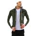 Pulse Pulse Men's New European And American Style Denim Solid Color Casual Button Cardigan Workwear Multi-Pocket Jacket Hot_mkmklike.com