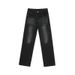 Woven MYQ Retro Washed Draped Thickened Jeans For Men, Autumn And Winter New Korean Style Loose Wide-Leg Straight Pants_mkmklike.com