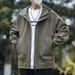 New Spring And Autumn Hong Kong Style Hooded Jacket For Men, Versatile Casual Loose Top, Teenager's Coat, Trendy Top_mkmklike.com