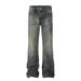 Women's High-Waisted Vintage Washed Wide-Leg Jeans – 90s Retro Relaxed Fit With Distressed Details (Xs-4xl)_mkmklike.com