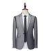 New Men's Casual Business Coat Fashion Single Top Loose Suit Jacket_mkmklike.com