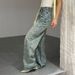 Women's Clothing Casual Streetwear Snake Print High-Waisted Jeans – Women’s Stretch Denim Pants With Washed Effect & Straight Leg (S-L, Blue)_mkmklike.com
