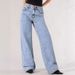 Women's High-Waisted Straight Leg Jeans – Trendy Baggy Fit, Stretch-Free Cotton Denim, Sweet & Edgy Streetwear Style_mkmklike.com