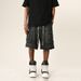 Men's Clothing High Street Vibe Washed Distressed Raw Edge Denim Shorts Pocket Workwear Loose Shorts_mkmklike.com