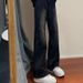 Men's Clothing High Street Retro Stitching Split Straight Jeans Men's Loose Slim All Match Casual Ins Trendy Trousers_mkmklike.com