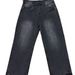 Men's Clothing Jeans Black Skinny Fit Stretch Denim Pants Men's Black Skinny Stretch Jeans – High-Waisted Workwear Pants With Distressed Wash (XL-3XL)_mkmklike.com