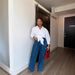 Women's Casual Straight Leg Jeans Double Pocket Front Washed Denim Cotton Spring/Autumn Summer Regular Fit Solid Color_mkmklike.com