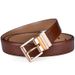 HOT 1Pcs Mens Reversible Leather Dress Casual Belts Men 2.8cm Wide One Reverse for 2 Colors_mkmklike.com