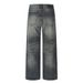 Water Ripple Vintage Straight-Leg Jeans Casual Men's Street Style Punk Washed Crease Wide-Leg Pants_mkmklike.com