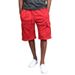 2024 Summer New Capris for Men's Casual Multi Pocket Loose Straight Barrel Workwear Shorts_mkmklike.com