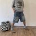 Men's And Women's High-Waisted Wide-Leg Capri Pants Washed Blue Distressed Denim Shorts Outdoor Wear Slimming Summer New Style_mkmklike.com