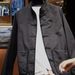 2025 New Black Long Sleeve Casual Spring Autumn Retro Trendy Chinese Style Button Jacket_mkmklike.com
