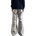 Men's Vintage Workwear Jeans - Relaxed Fit Straight Leg Denim Pants For Casual & Streetwear Outfits_mkmklike.com