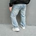 Men's Vintage Print Casual Jeans_mkmklike.com