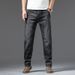 Large Size Men's Clothing Spring And Summer Loose Straight Jeans Men's Elastic And Fattened Large Size Denim Trousers Men's Cross-border Wholesale_mkmklike.com