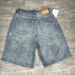 Women's Clothing AC High Street Trendy Brand Retro Versatile Loose Ripped Old Hand Painted Jeans Men's Denim Shorts_mkmklike.com