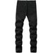 Men's Clothing Jeans Trendy Paint Slim Men's Pants Elastic Slim Men's Pants_mkmklike.com