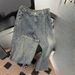 Deconstruction Jeans Men's Summer New American Vibe Design Pants Tide Brand Washed Ruffian Handsome Straight Trousers Tide_mkmklike.com