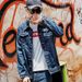 Foreign Trade Denim Jacket Men's Trendy Brand Versatile Washed Denim Jacket Men's Fattened Plus Size Loose Denim Jacket_mkmklike.com