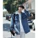 Loom European And Hip Hop Denim American Retro Design Steel Print Ins High Street Workwear Jacket For Men Autumn_mkmklike.com