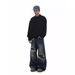Men's Clothing Niche Distressed Camouflage Vintage Camo Patchwork Distressed Jeans For Men – Relaxed Fit Wide Leg Trousers With Streetwear Style_mkmklike.com