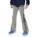 Men's Straight Leg Slim Fit Jeans Distressed Zipper Washed Yellow Mud Dyed High Street Slightly Flared Loose Jeans_mkmklike.com